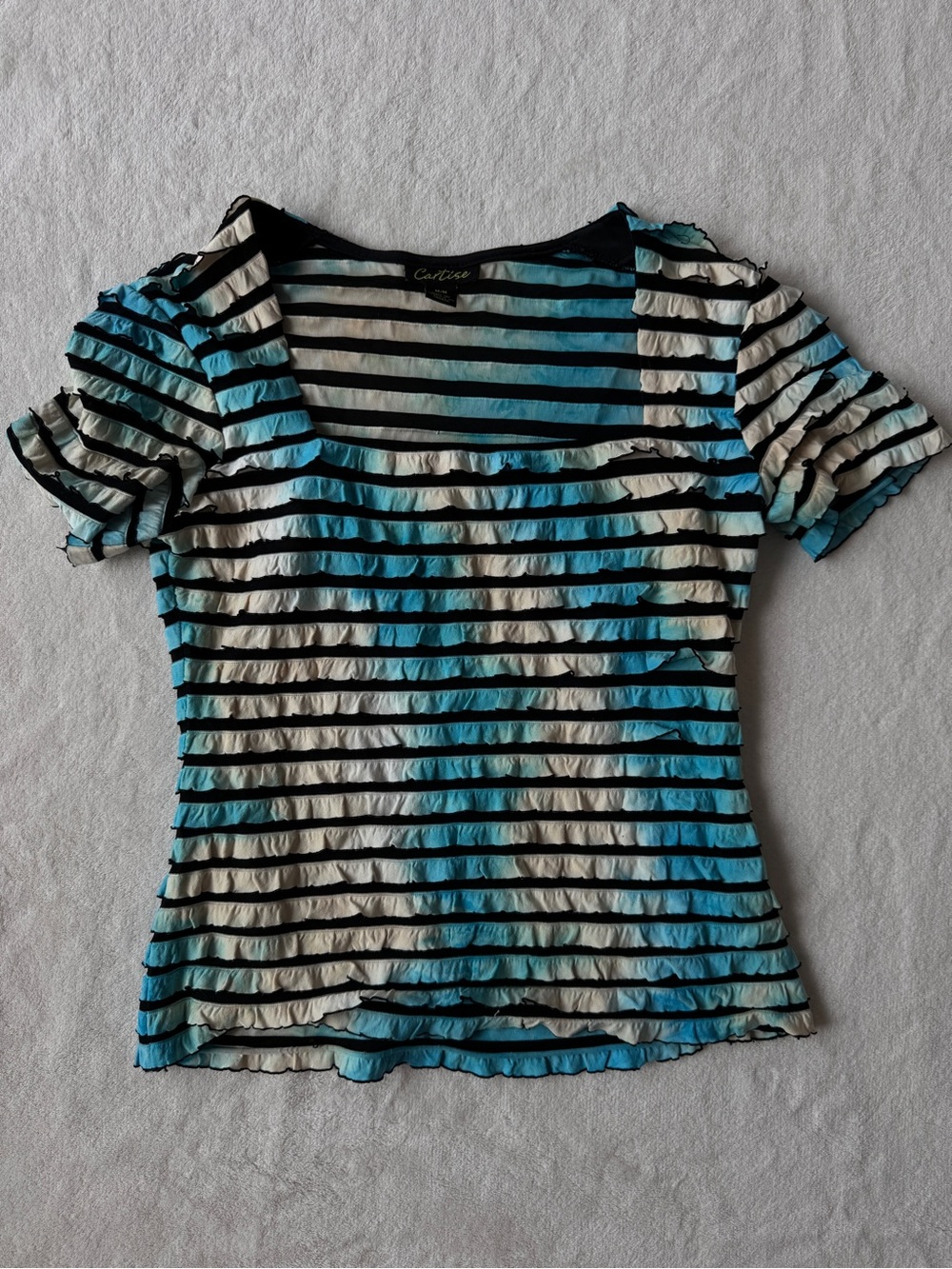 Cartise Unique Ruffle Top